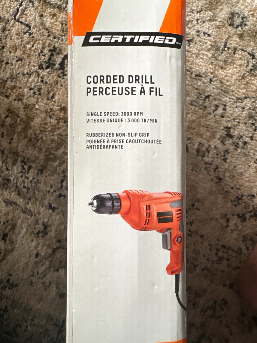Certified Corded Drill 3/8" - photo 3