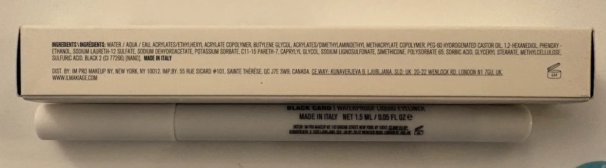 ✨✨Il Makiage Black Card Liquid Eyeliner - photo 2