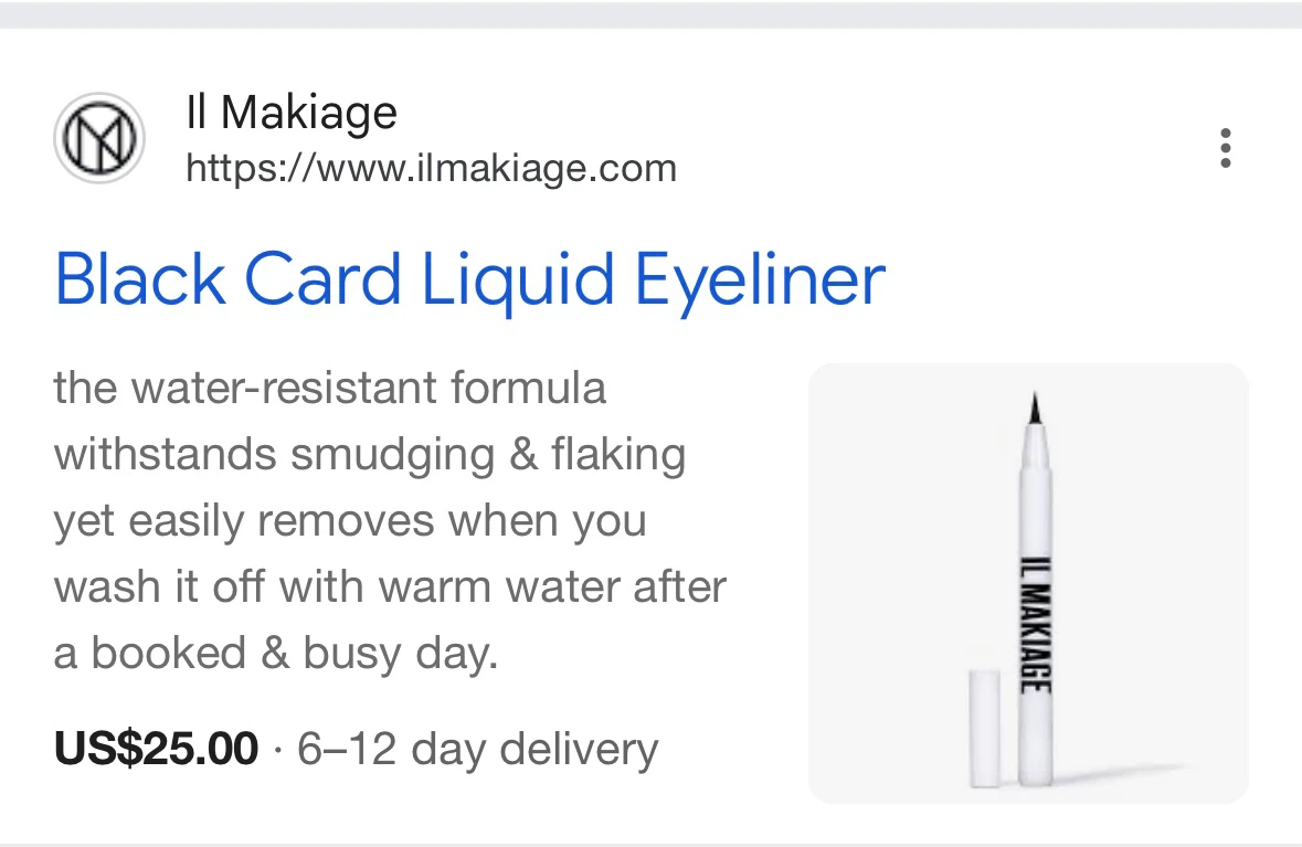 ✨✨Il Makiage Black Card Liquid Eyeliner - photo 3