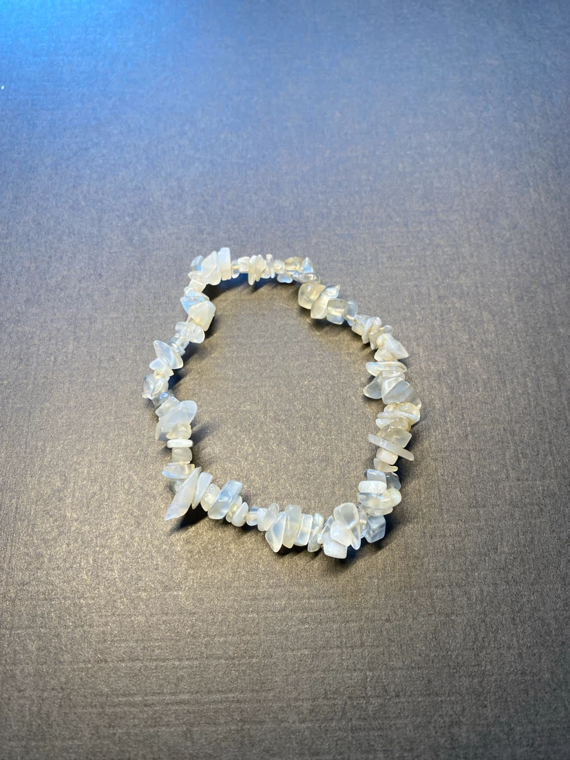 Natural Stone Chip Bracelet