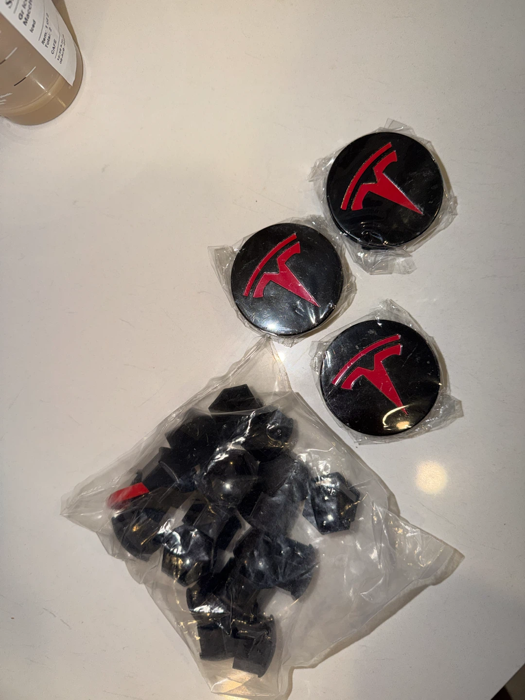 Tesla Wheel Center Caps and Lug Nut Covers - photo 2