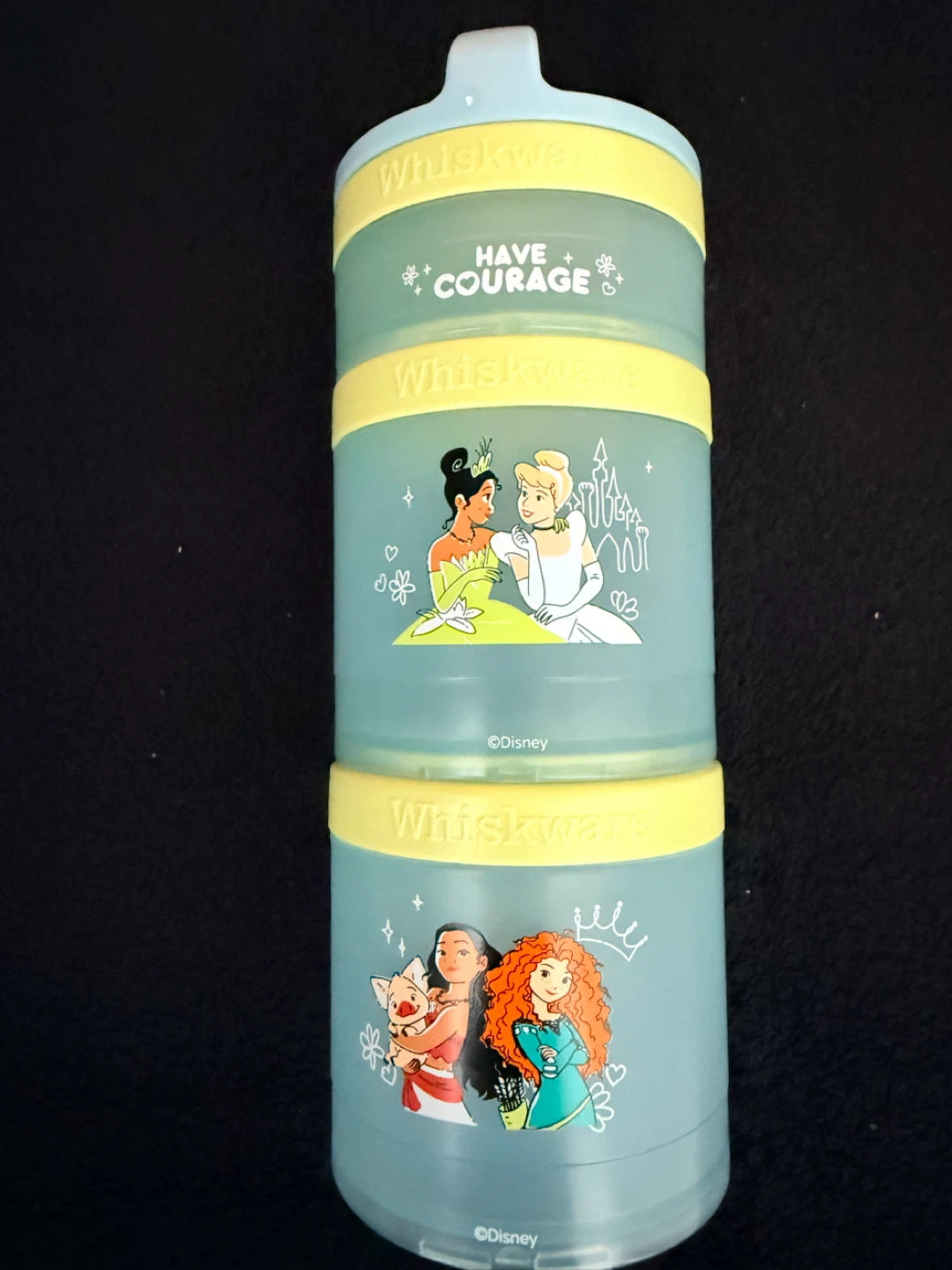 Whiskware Disney Princess Stackable Food Container