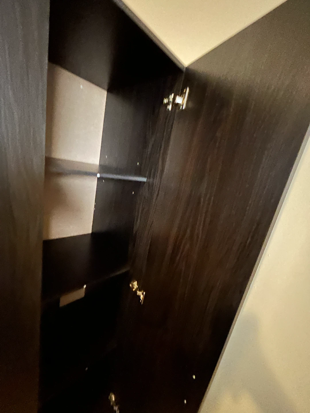 Sauder 3 Door Wardrobe, Espresso - photo 3