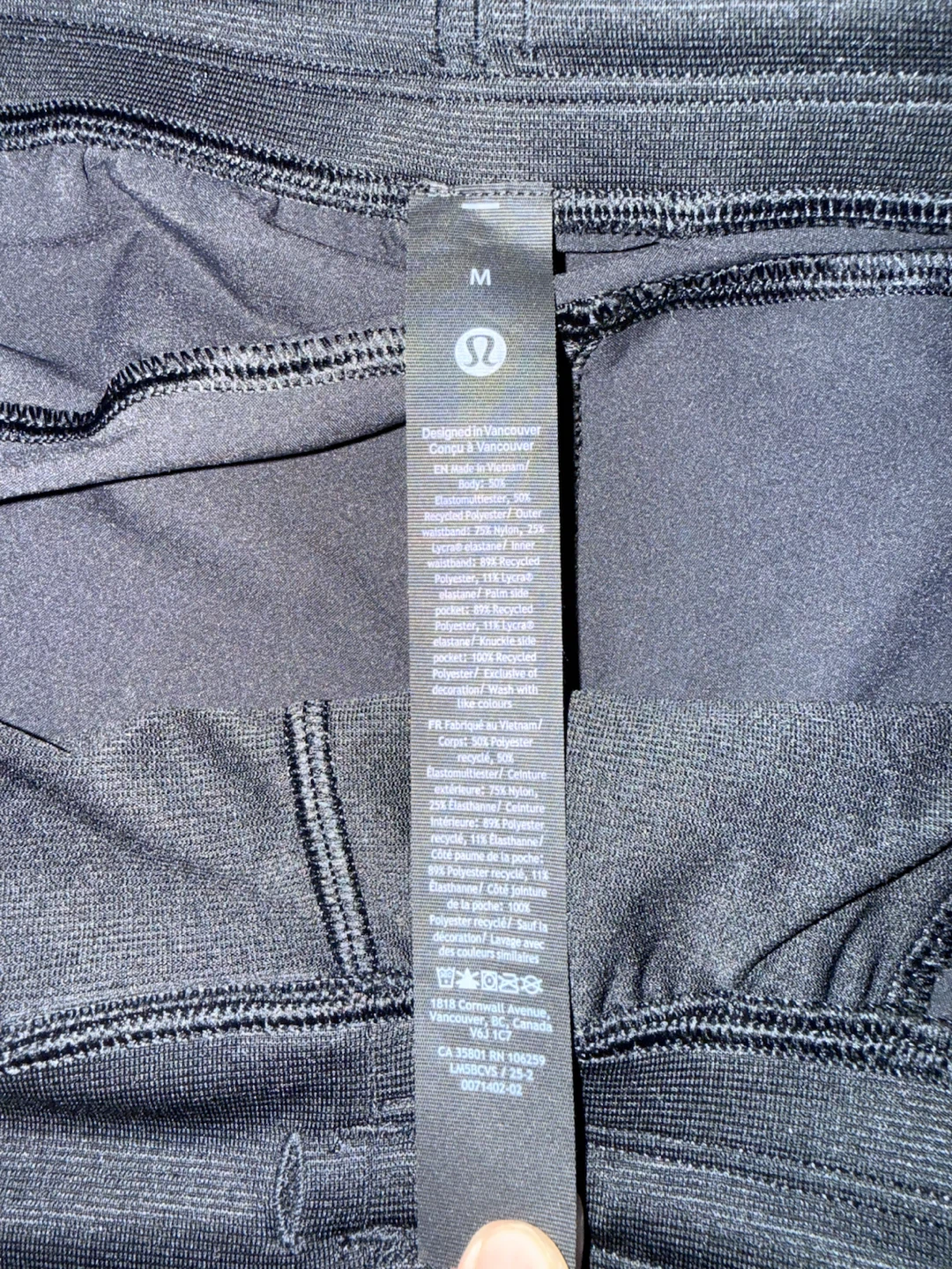 Lululemon Black Cargo Pants Mens Size M - photo 3
