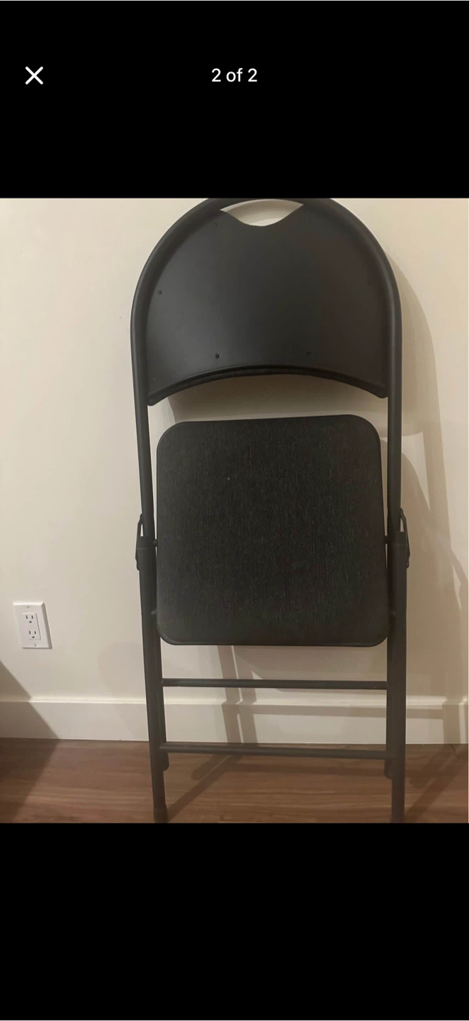 Costco Folding Chair – Black(single chair Available)