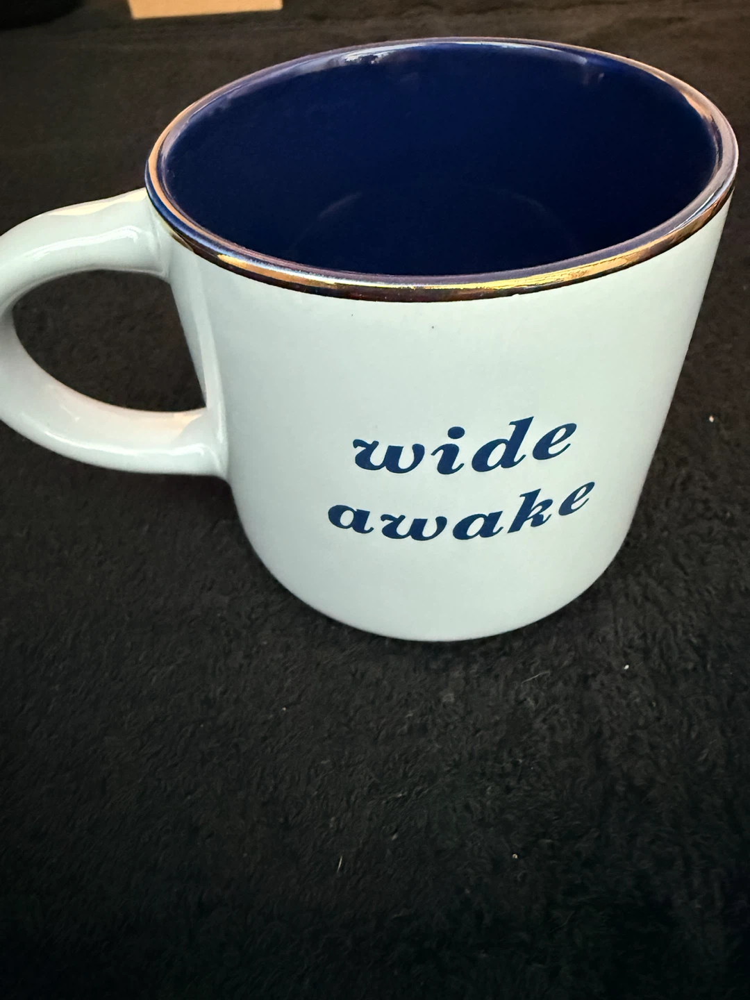 BRAND NEW: Kate Spade "Wide Awake" Mug
