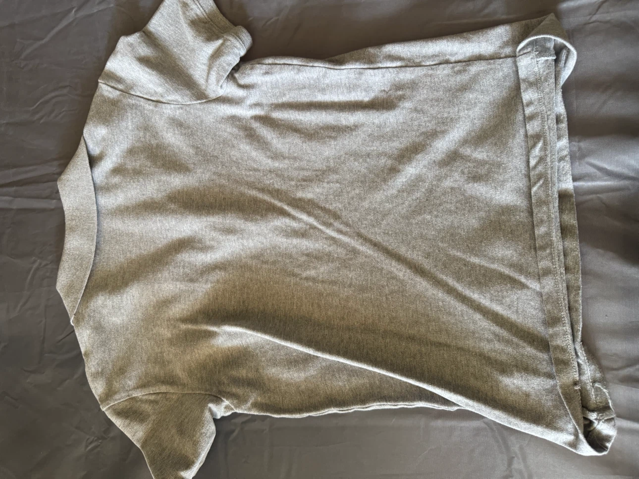 Old Navy Gray Short Sleeve Polo Shirt - photo 2