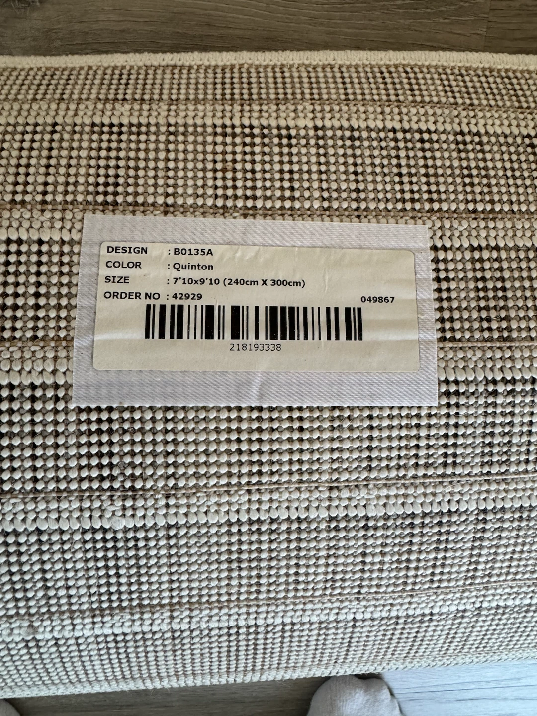 Quinton Rug 7'10" x 9'10" - photo 4