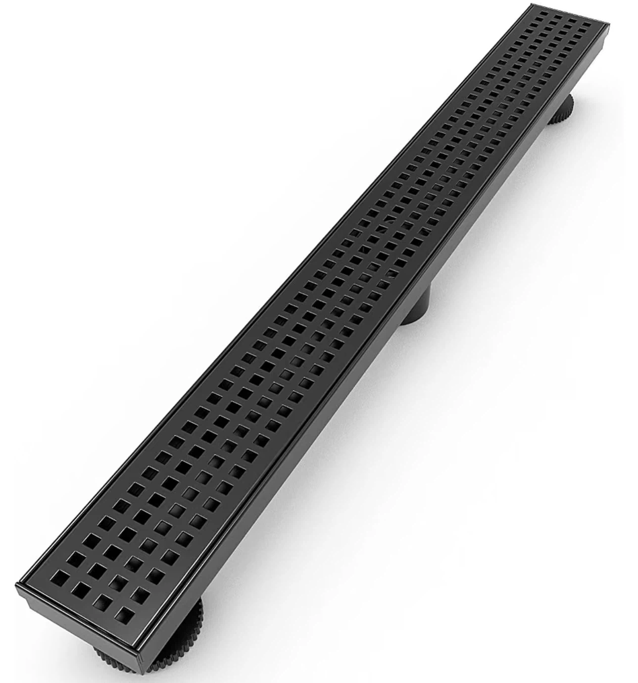 72in Black Linear Shower Drain