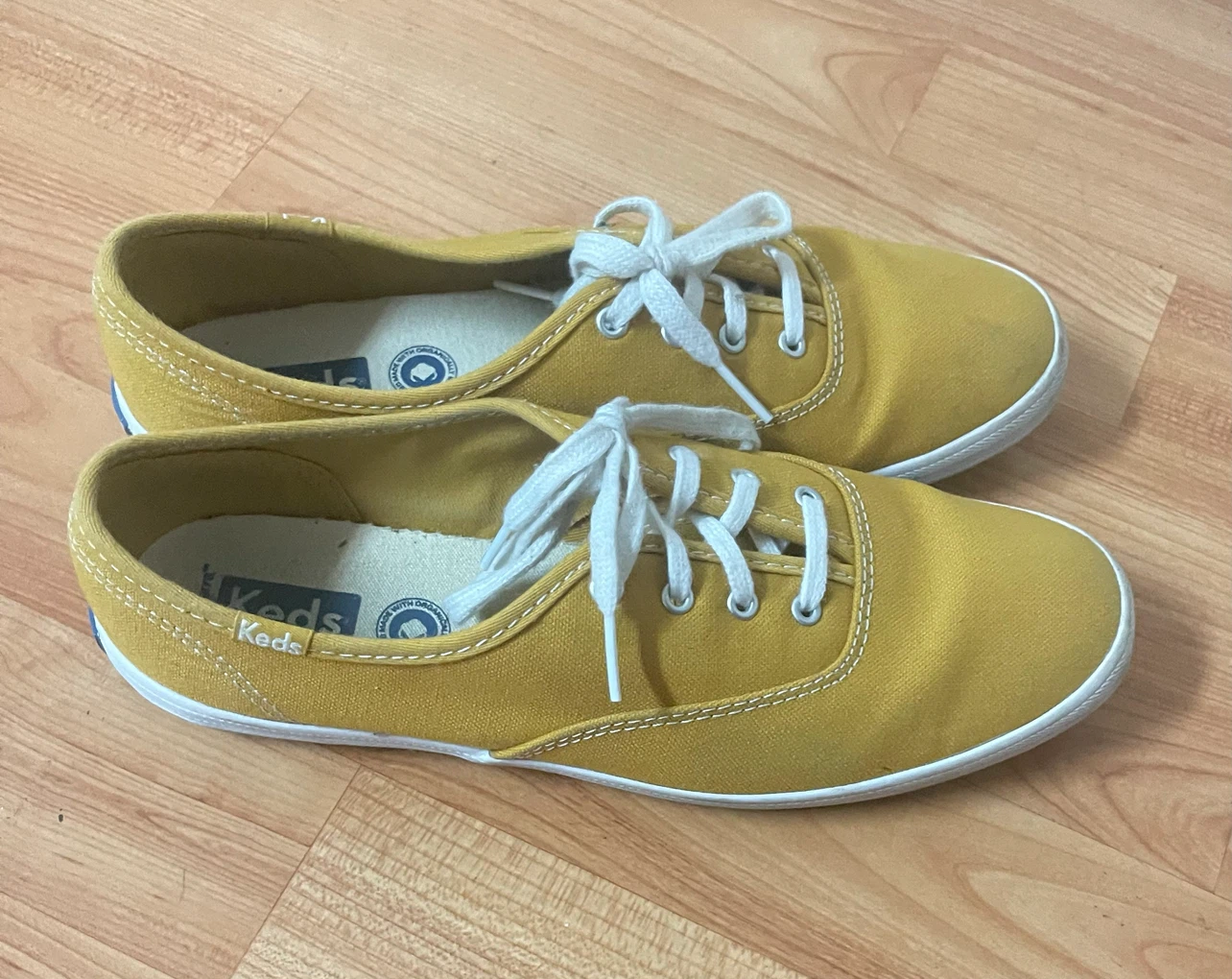 Keds Yellow Canvas Sneakers - photo 2