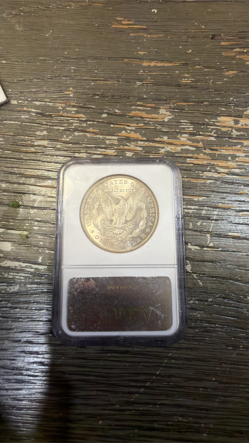 1898 O Morgan Silver Dollar MS63 NGC Graded Coin - photo 2