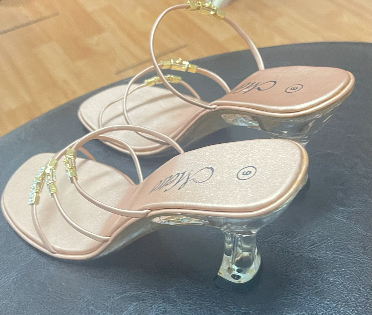 Metro Women's Rose Gold Heels Size 6