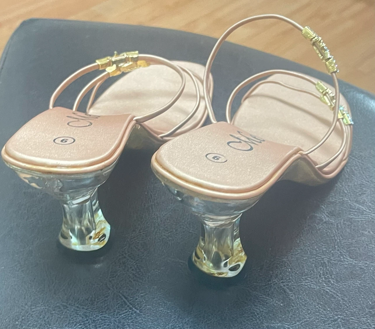 Metro Women's Rose Gold Heels Size 6 - photo 2