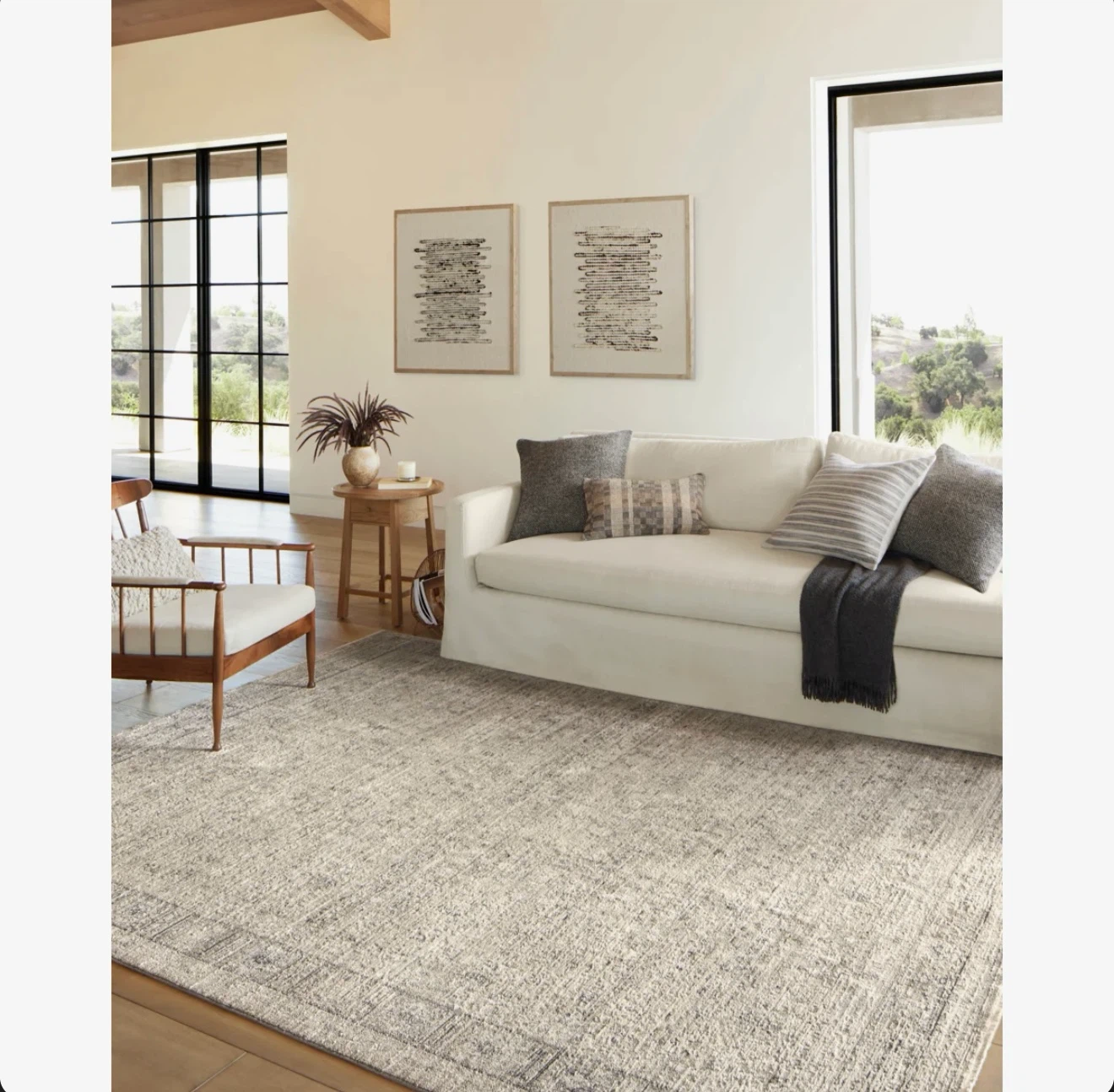 Loloi Ivory Rug for Sale - 8x10 ft