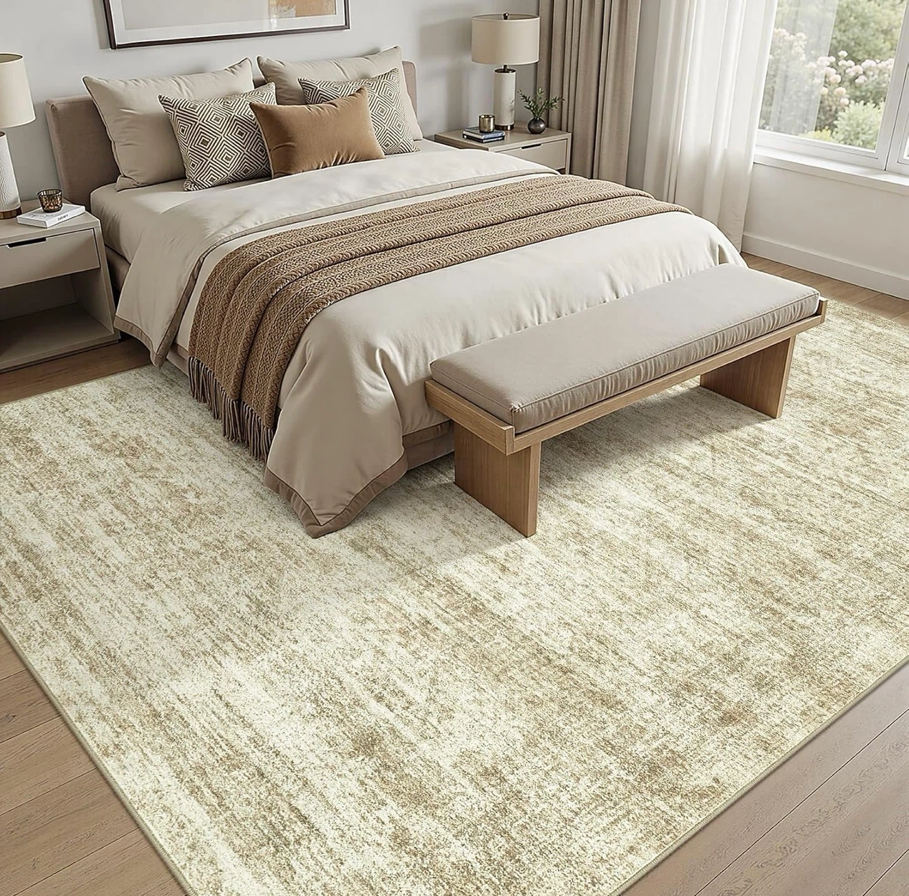 Beautiful Beige Rug for Sale - 8x10 ft - photo 2
