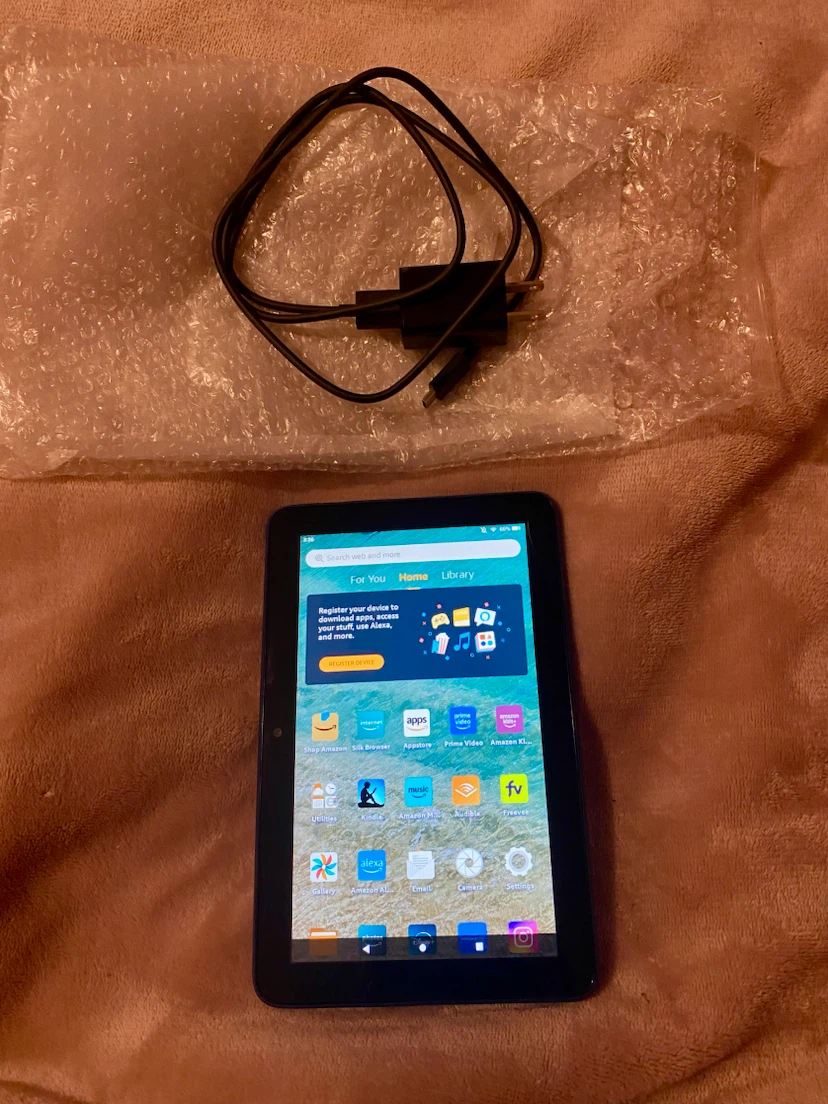 Amazon Fire Tablet and Samsung Tablet Bundle