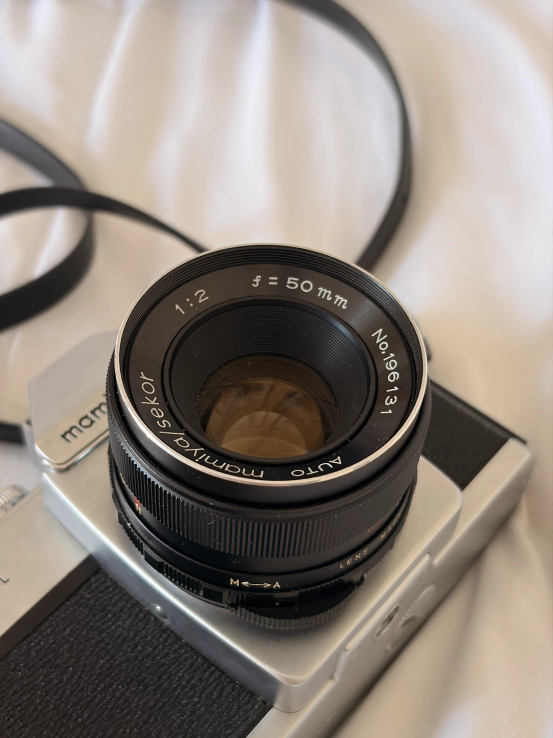 Mamiya/Sekor 500 DTL 35mm Film Camera with 50mm f/2 Lens - photo 3