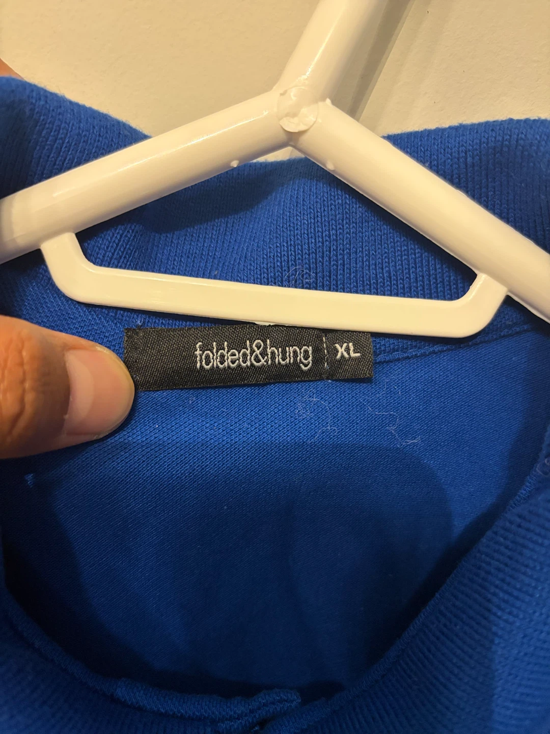 Folded & Hung Blue Polo Shirt XL - photo 2