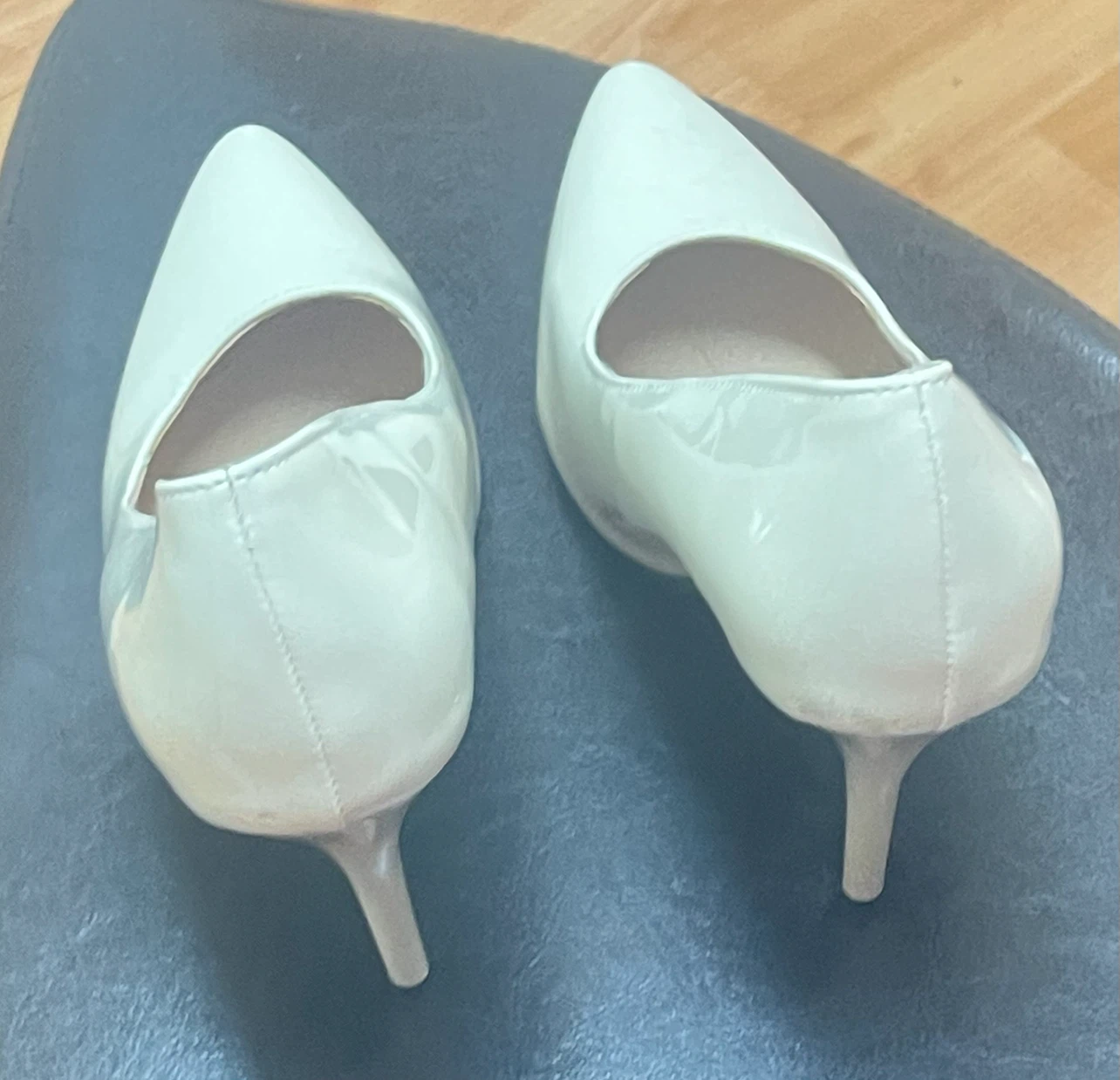 Women's Cream Pointed-Toe Heels - photo 2
