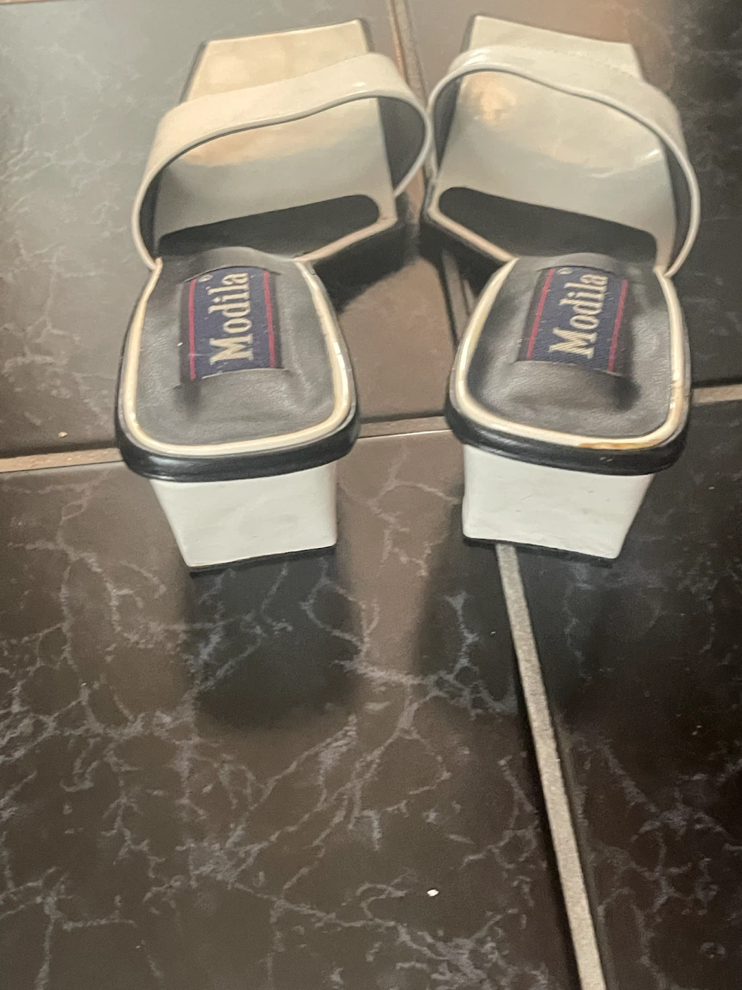 Modila White Heeled Mules - photo 2