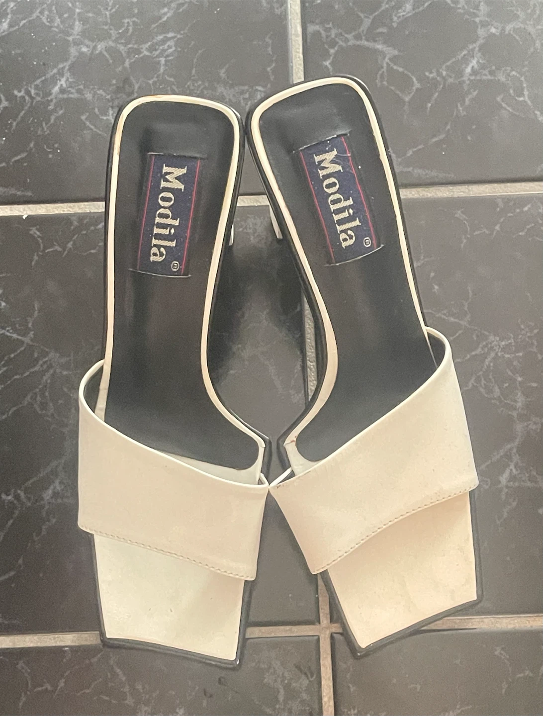 Modila White Heeled Mules - photo 3