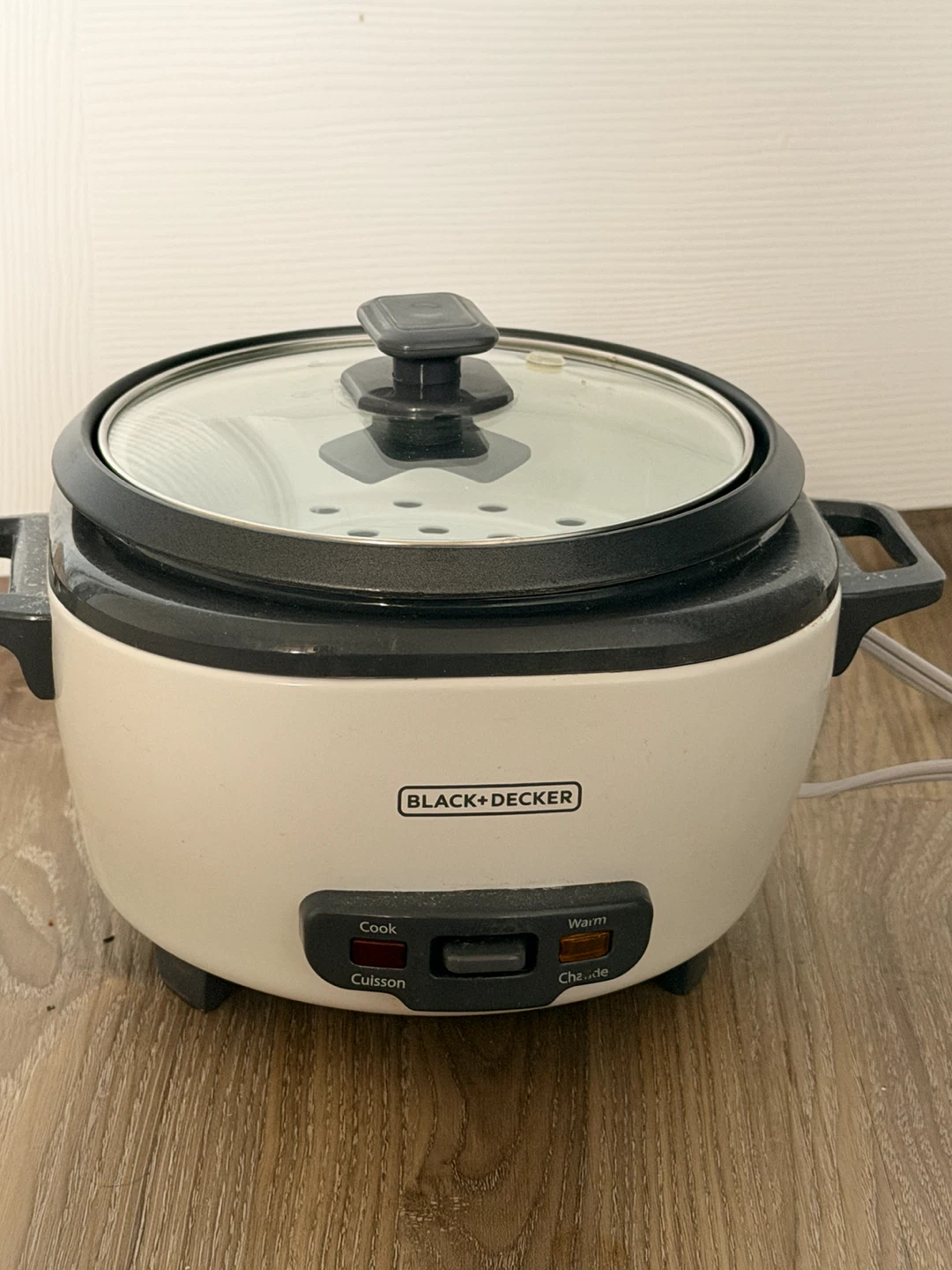 Black and Decker Rice Cooker with Steamer Basket