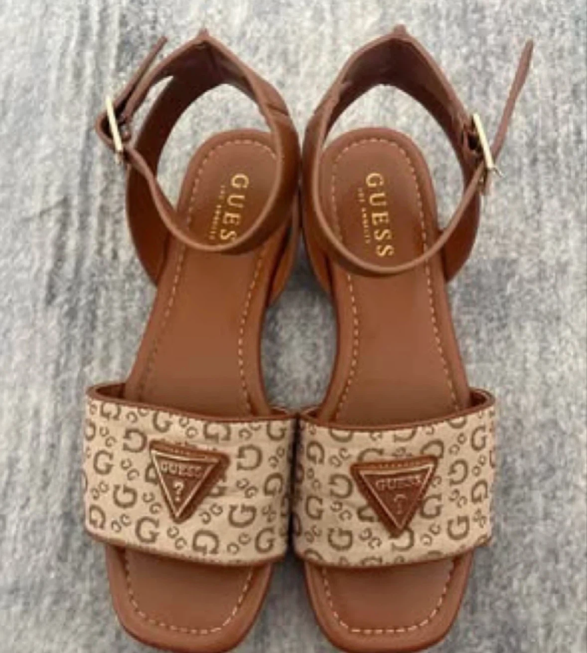 Guess sandals (Like new) (Size 7) (Authentic)