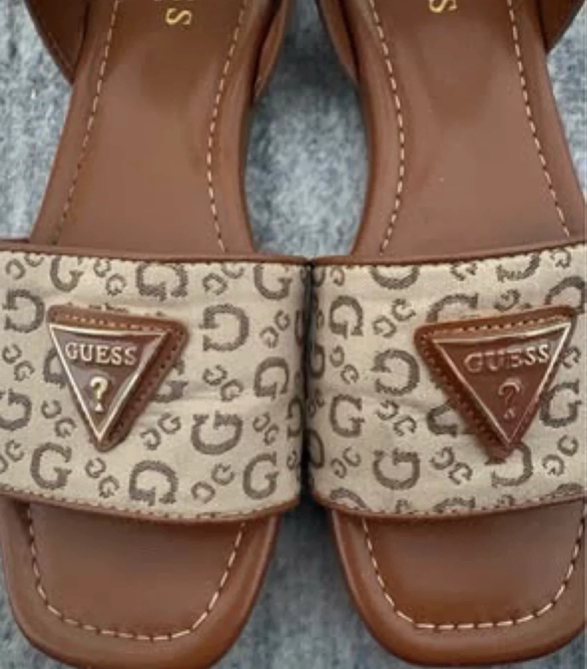 Guess sandals (Like new) (Size 7) (Authentic) - photo 2