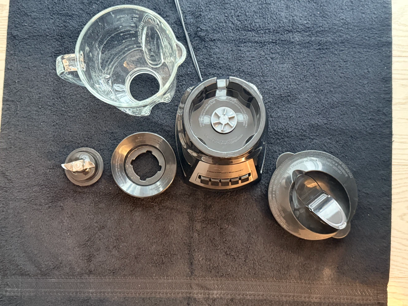 Hamilton Beach Blender Base with Jar and Accessories
