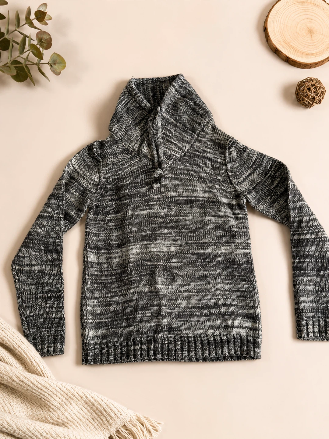 NEVER WORN! H&M Divided Grey Marled Knit Sweater