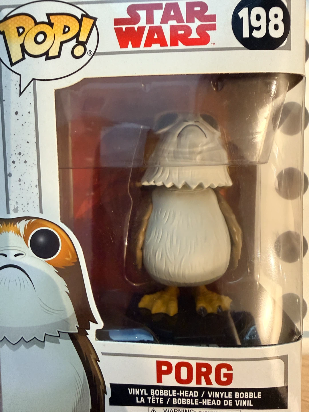 Funko Pop! Star Wars Porg #198 Vinyl Bobble-Head - photo 2