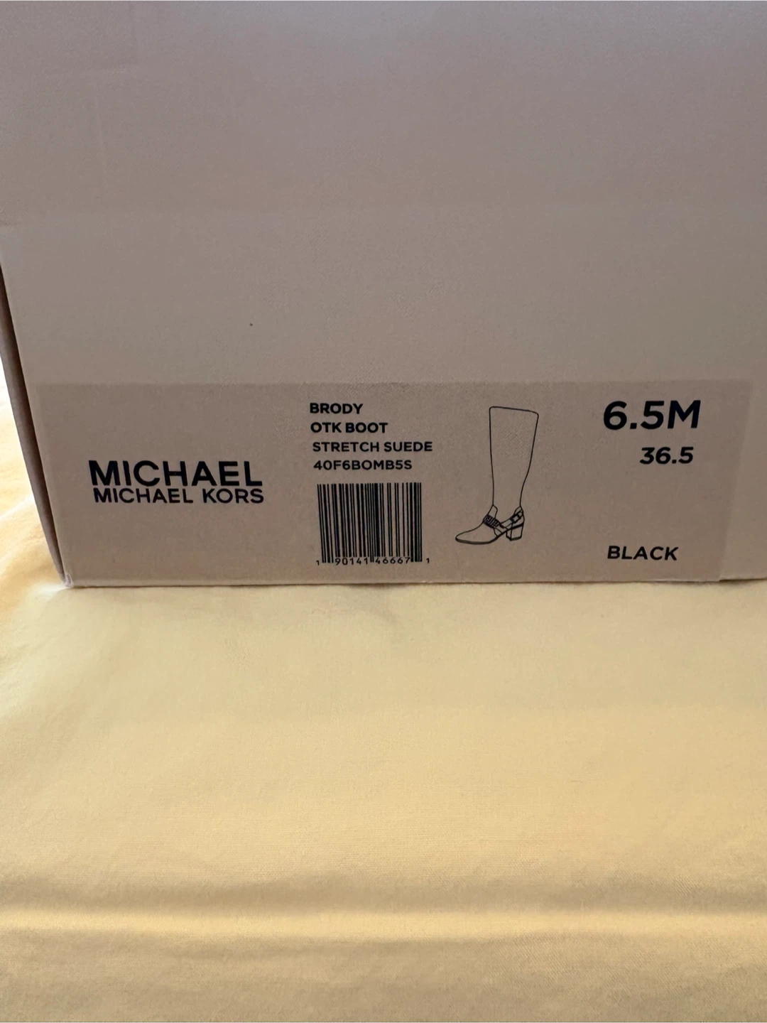 Michael Kors Brody OTK Stretch Suede Boots - photo 2