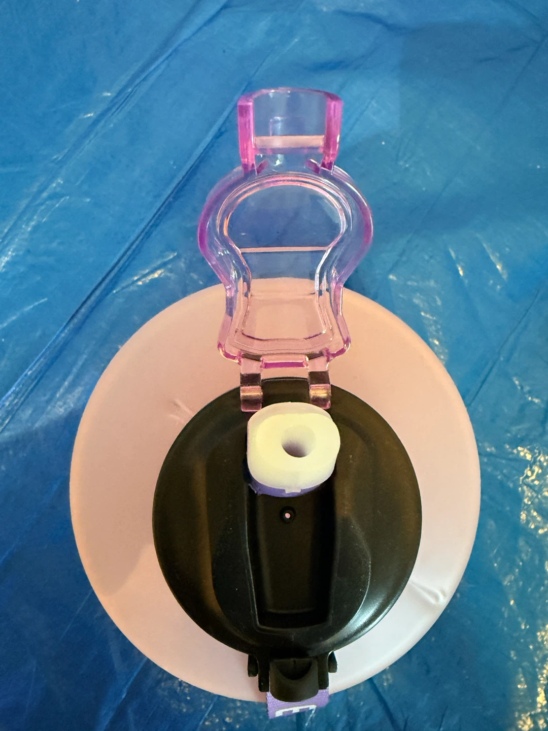 BRAND NEW: Gradient Motivational Water Bottle with Straw - photo 2