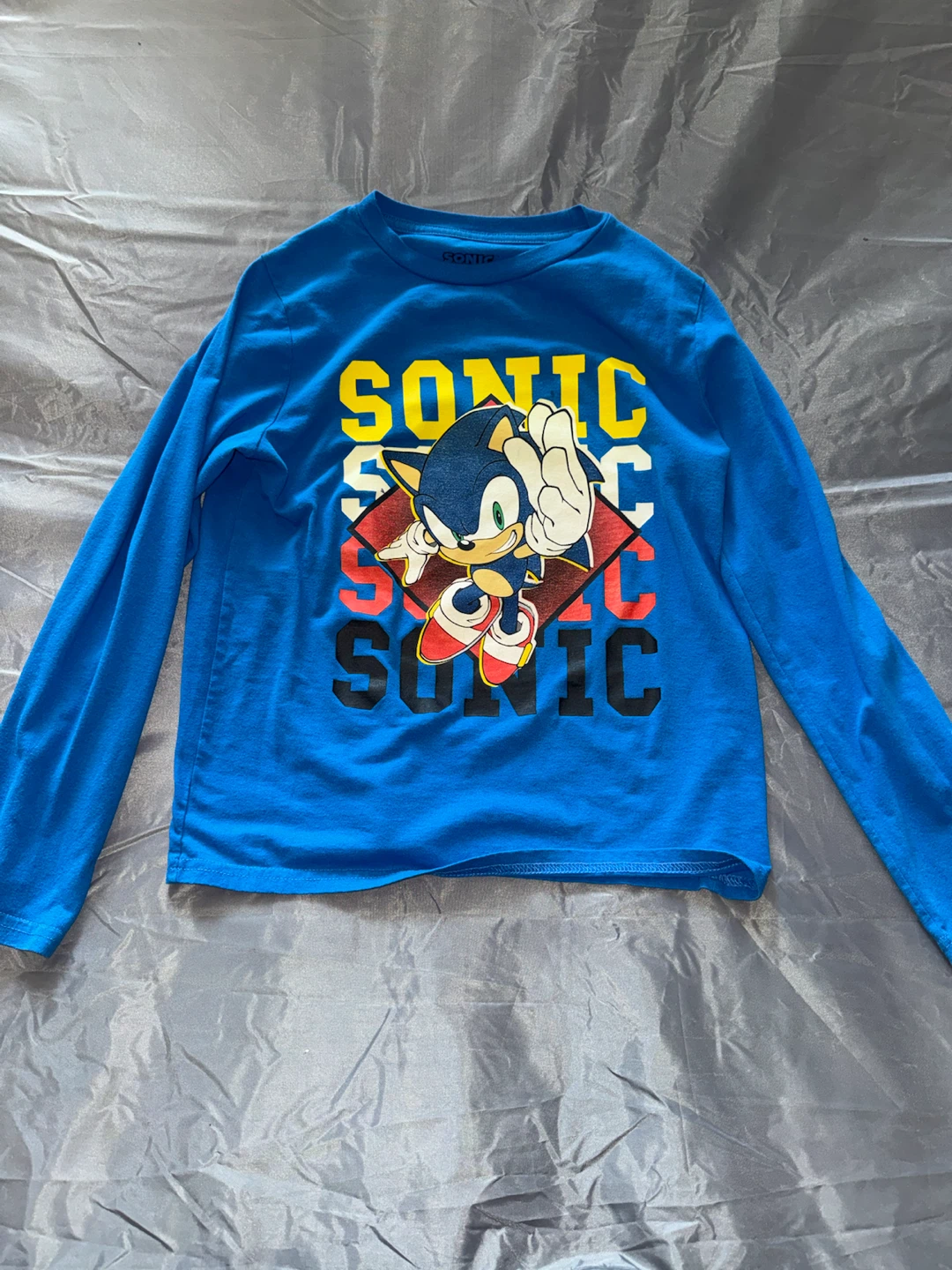 Boys Sonic the Hedgehog Long Sleeve Shirt