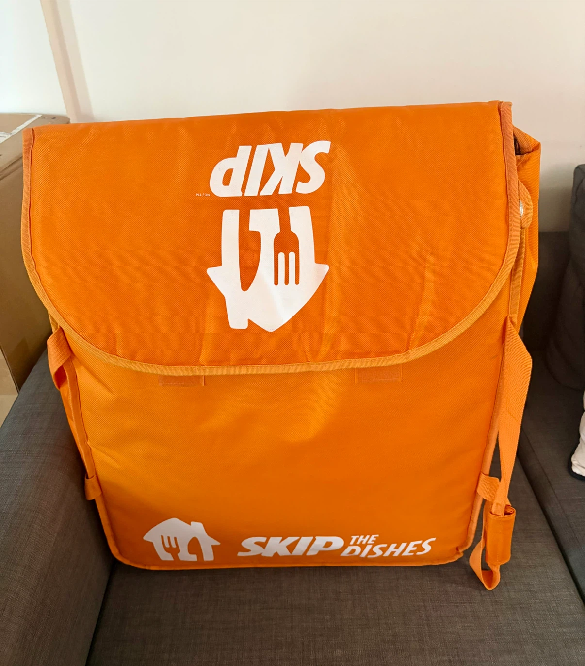 2 SkipTheDishes Insulated Delivery Bag