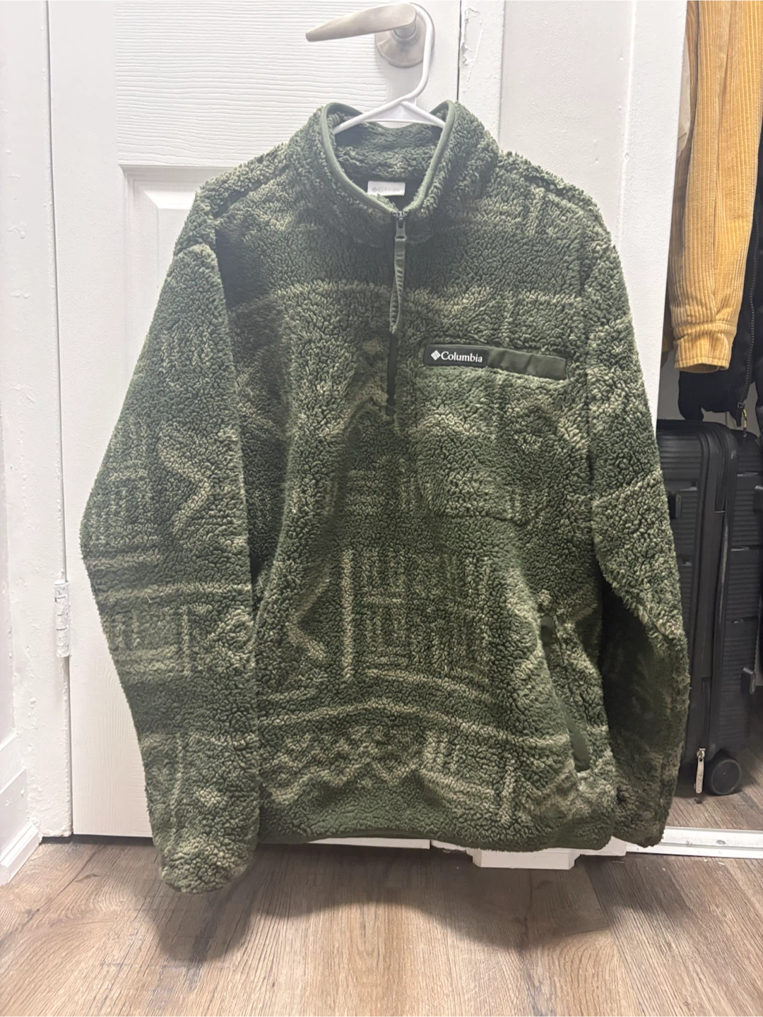 Columbia Fleece Pullover Jacket - Green