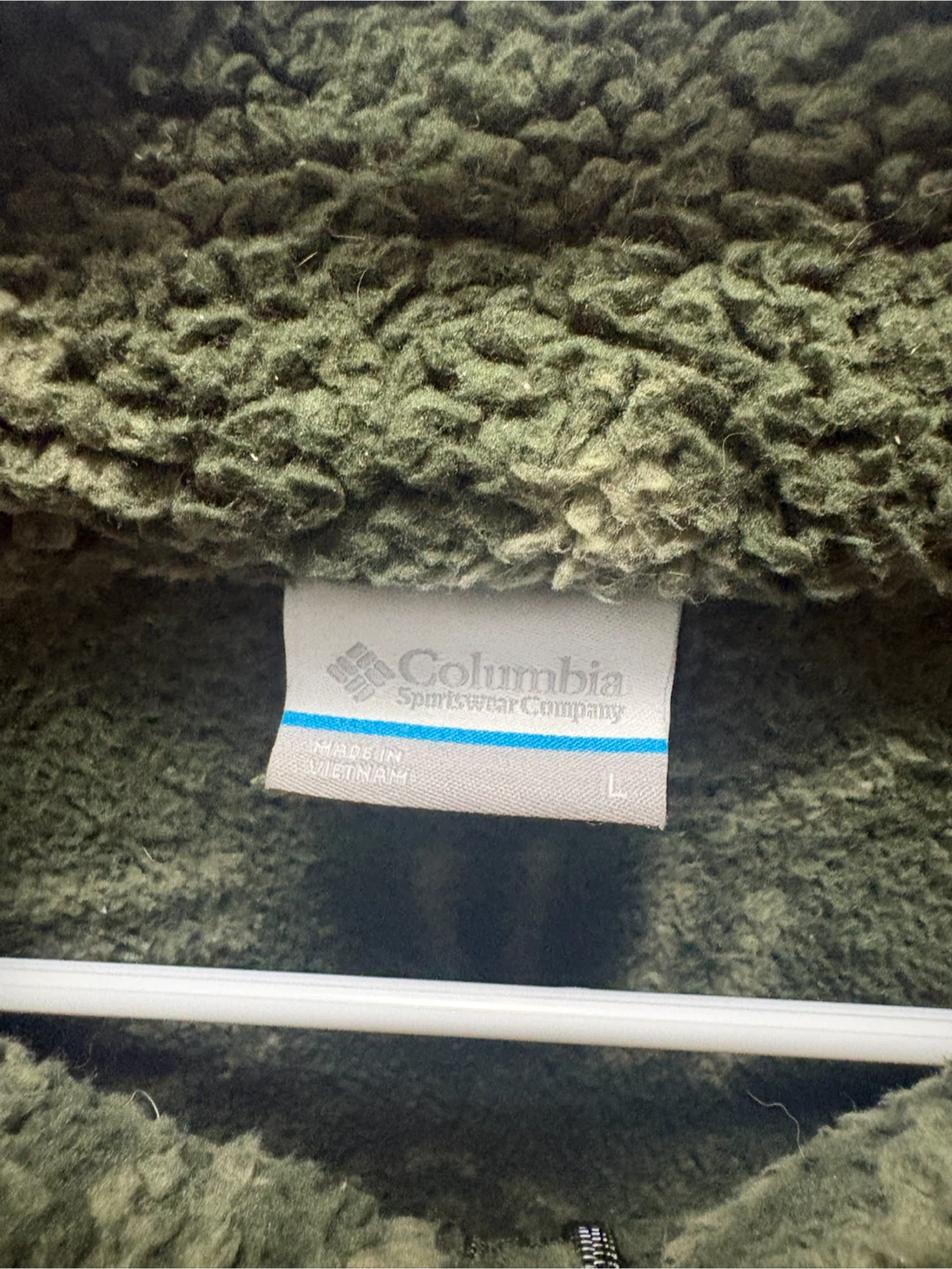 Columbia Fleece Pullover Jacket - Green - photo 2