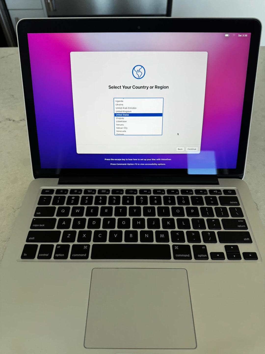 2015 MacBook Pro 13” Retina display