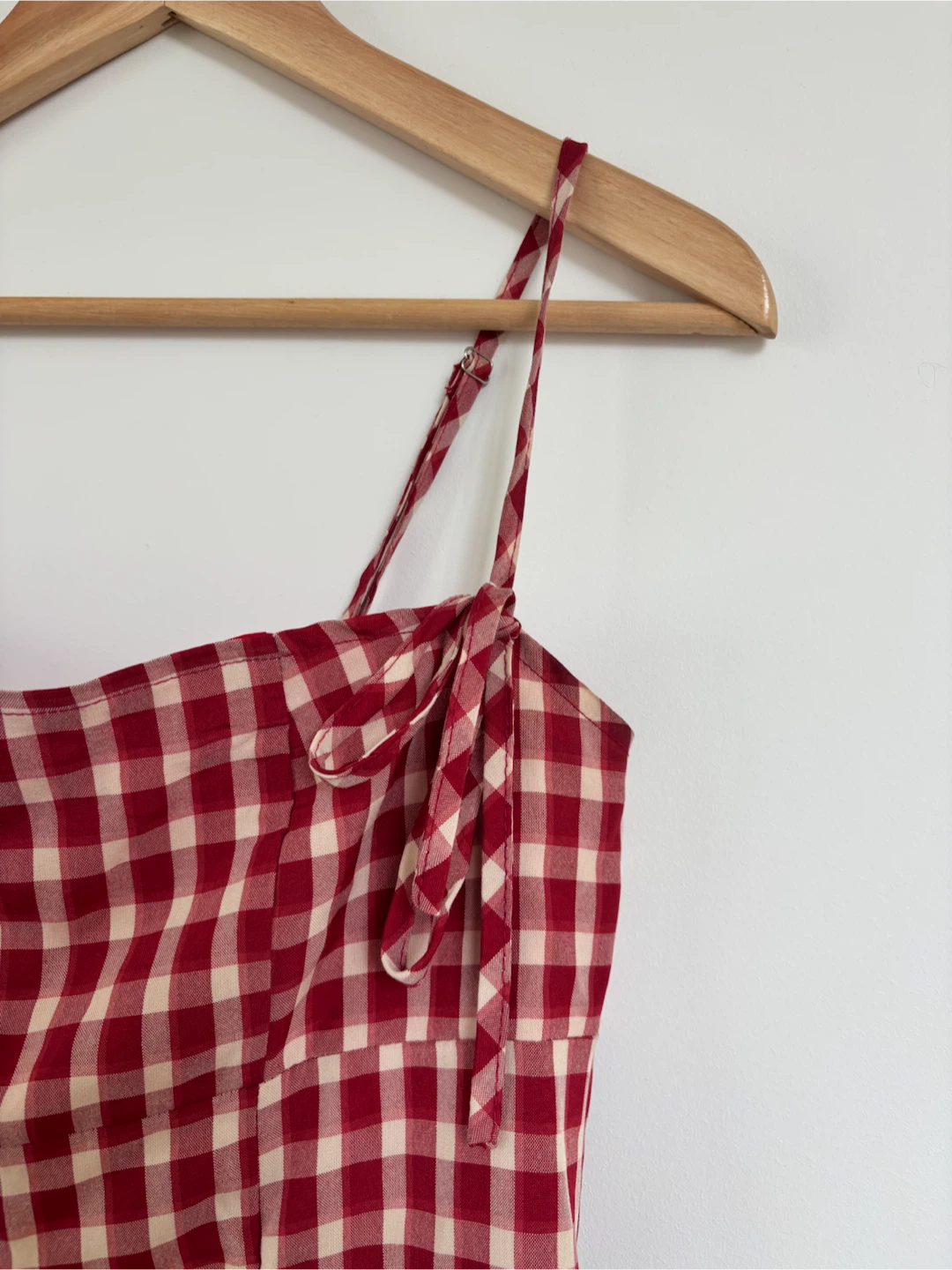 Red Gingham Picnic Dress - photo 2