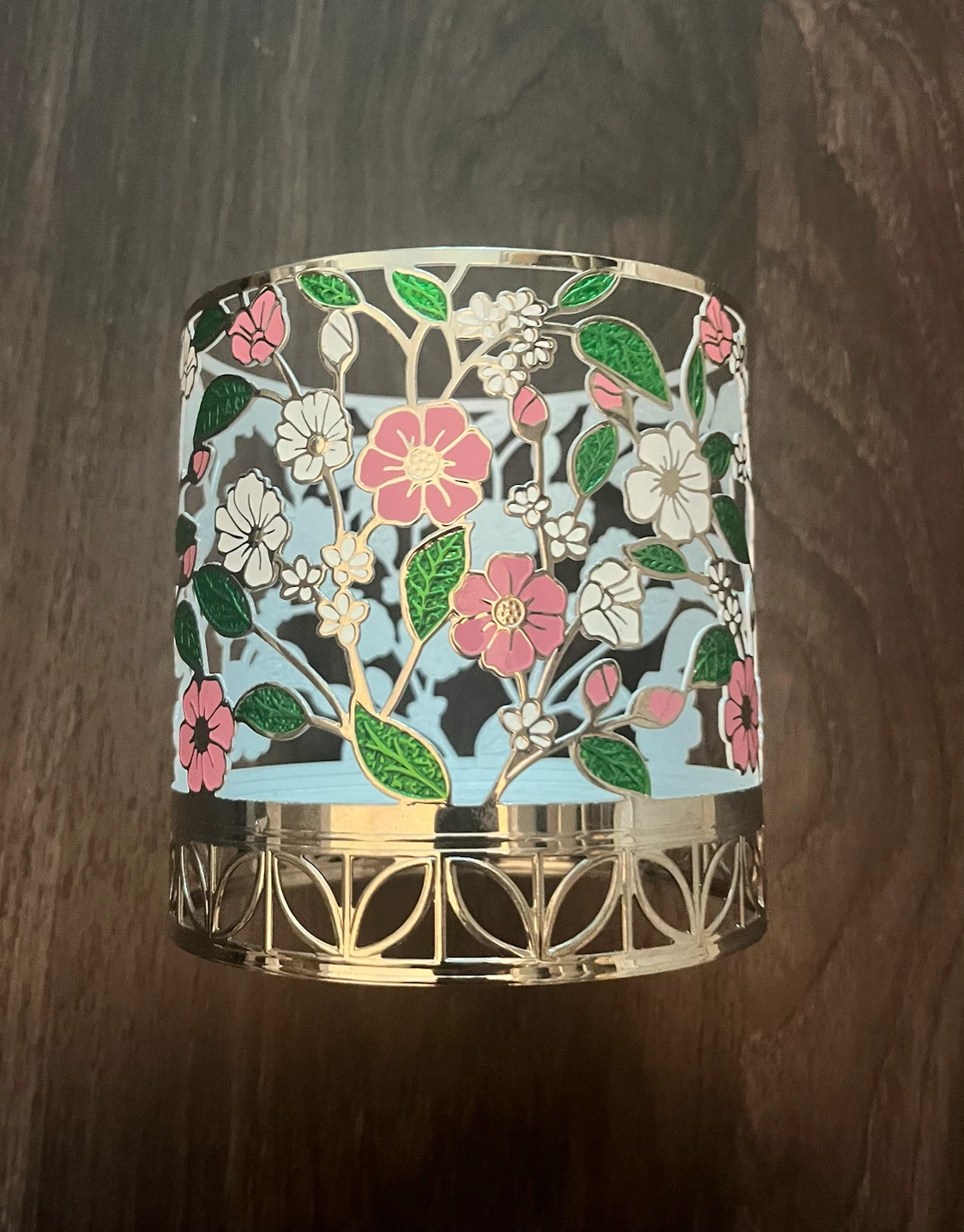 Floral Candle Holder