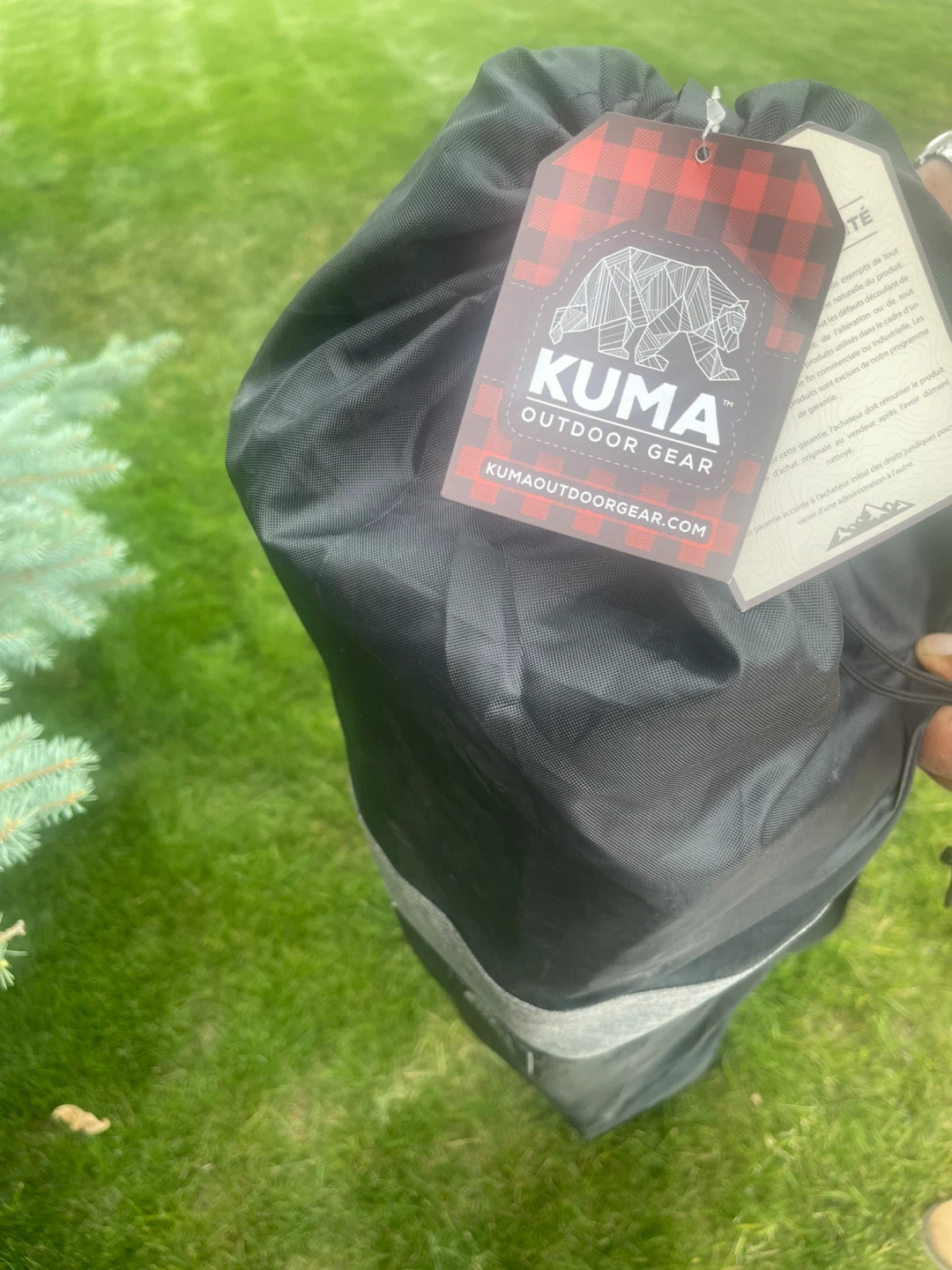 KUMA NEW Outdoor Gear Bear Trax Rocker Chair - Heather Grey - photo 2