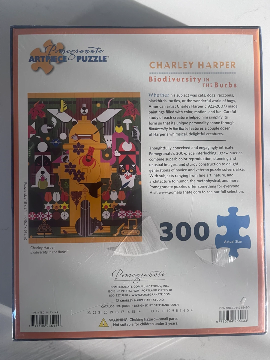 NEW sealed Puzzle - Charley Harper - 300 Pieces - photo 4