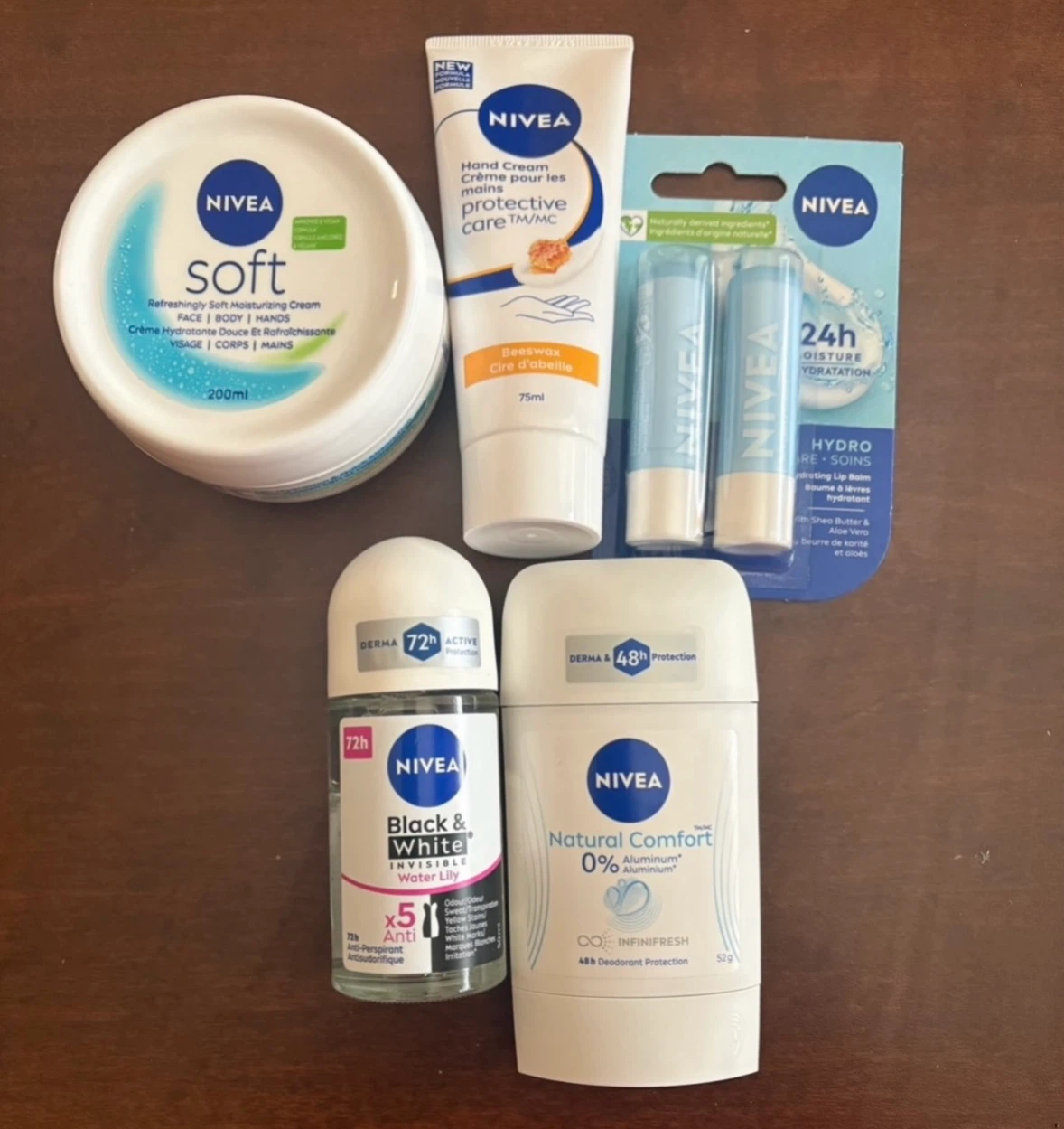 Nivea Products (All new) (All for Free)