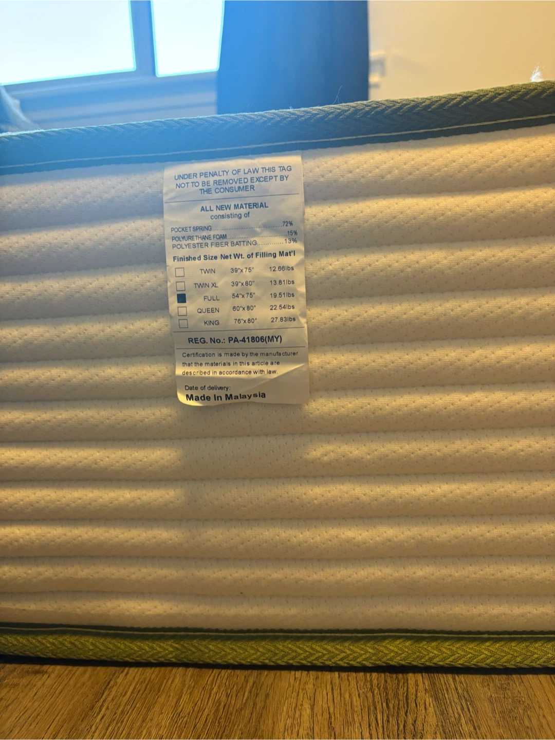 Full Mattress 12 Inch - photo 3