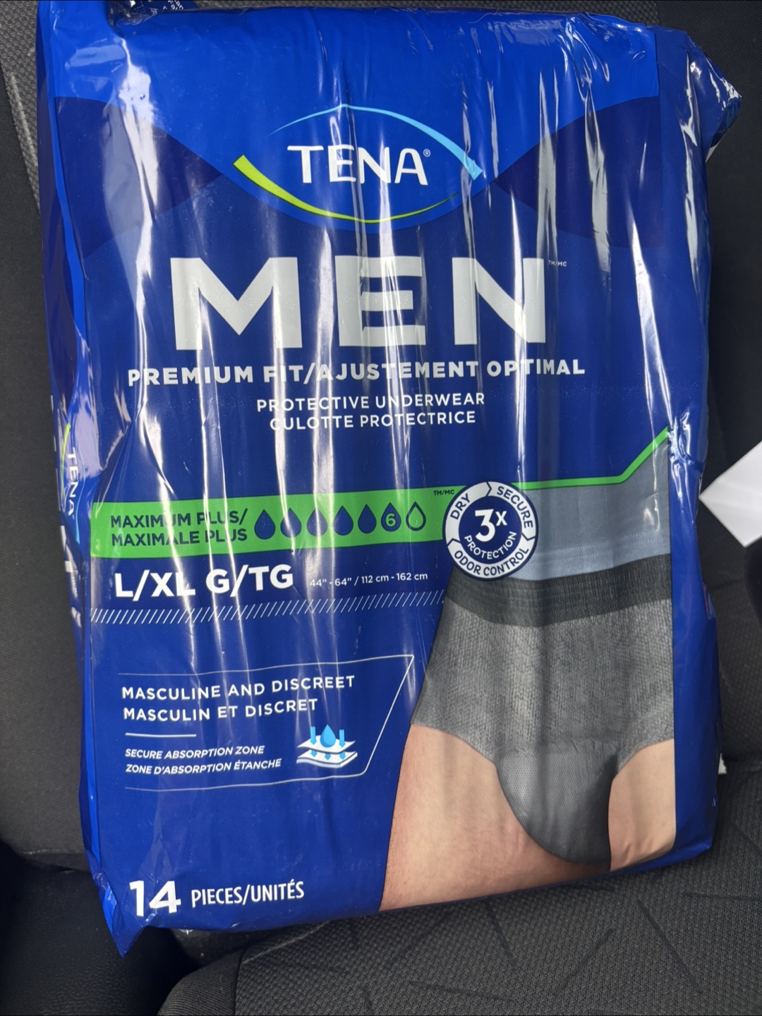 TENA Men Protective Underwear L/XL - 14 Pieces