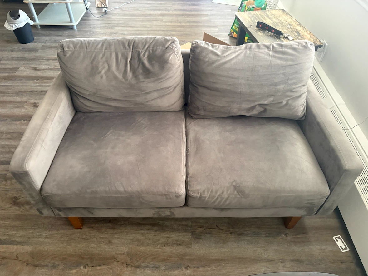 Cozy Gray Sofa