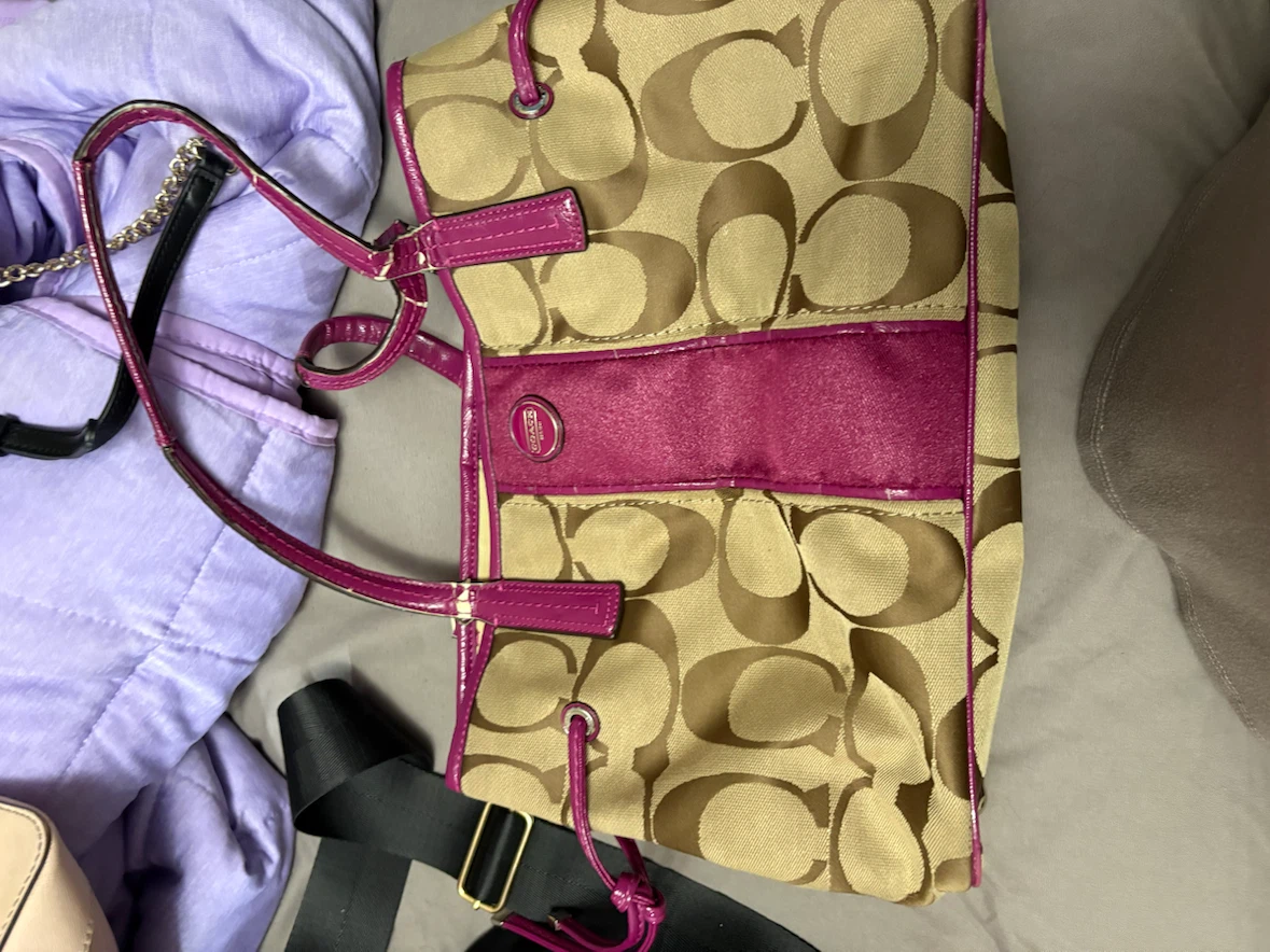 Coach Monogram Tote Bag