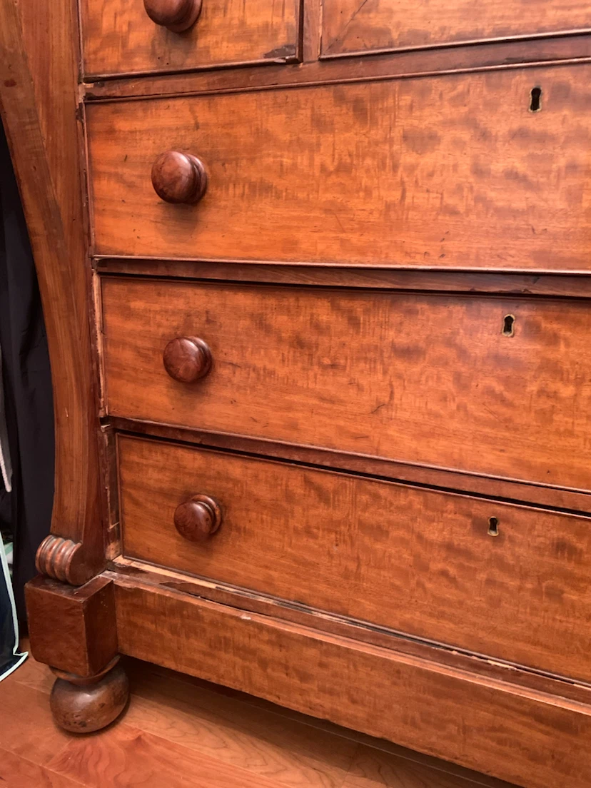 Antique English Bonnet Chest - photo 4
