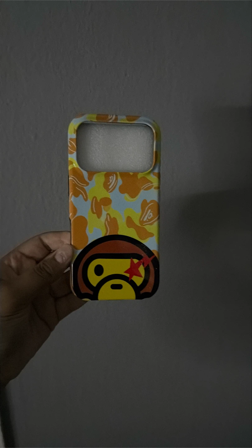 BAPE Camo Monkey iPhone 17 Pro Case