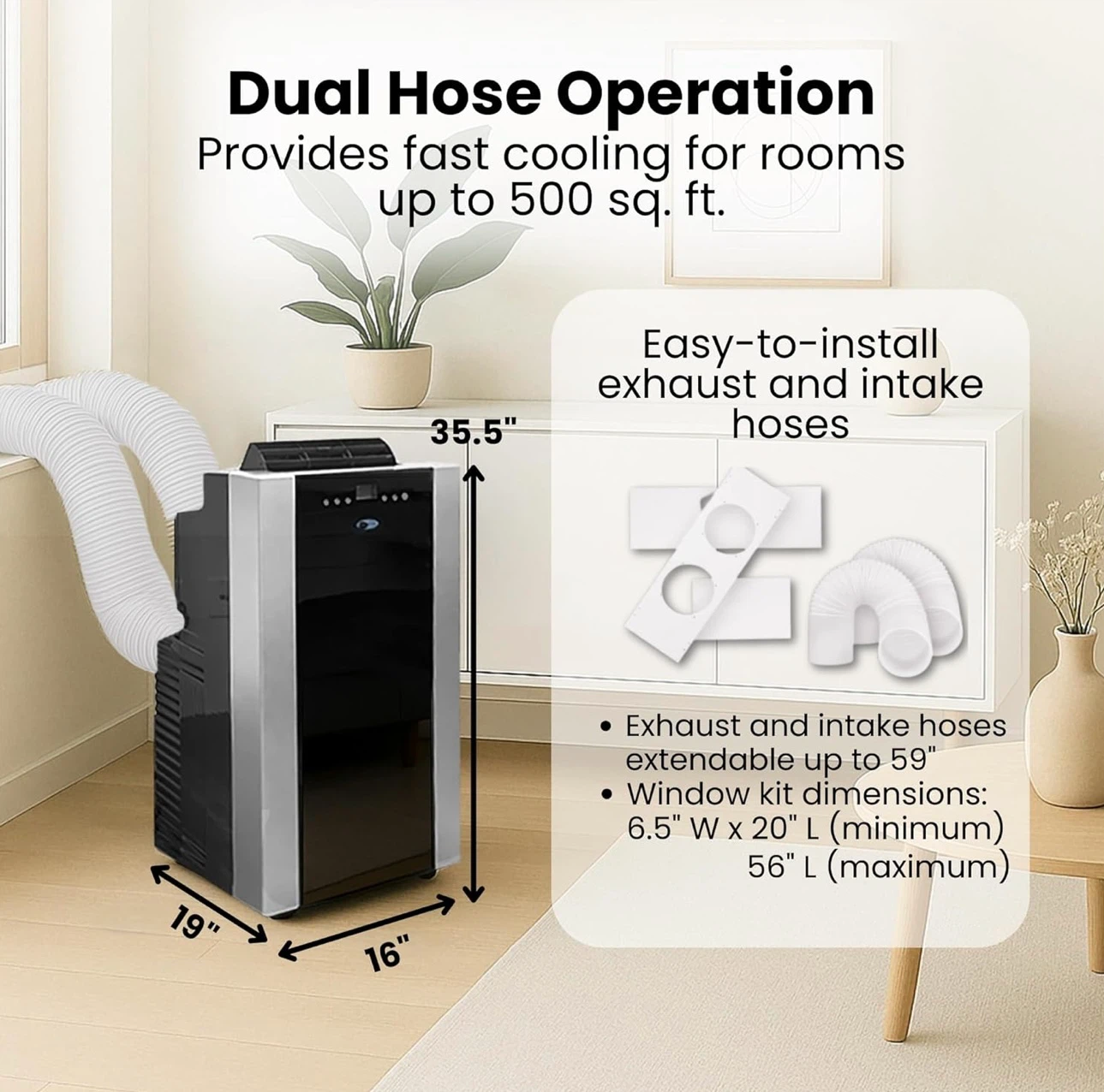 Whynter Portable Air Conditioner 14000 - photo 2